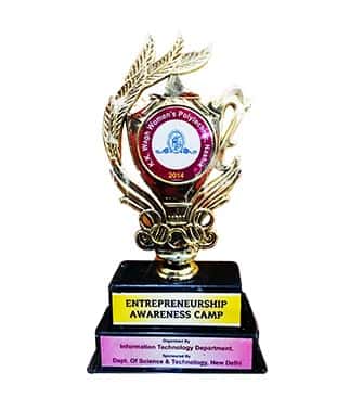 Appreciation Award From KK Wagh Womens Polytechnic